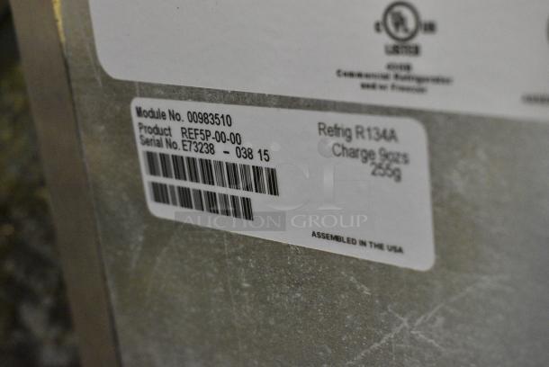 Follett REF5P Stainless Steel Commercial Single Door Cooler. 115 Volts, 1 Phase. Tested and Working! - Image 6 of 6