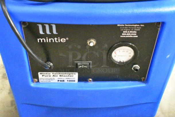 Mintie PAB 1000 Pure Air Blaster. 115 Volts, 1 Phase. Tested and Working! - Image 3 of 8