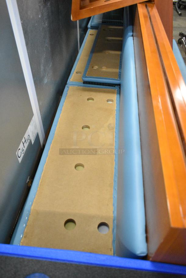 13 Double Sided Wooden Booth Seats.  13 Times Your Bid! - Image 4 of 11