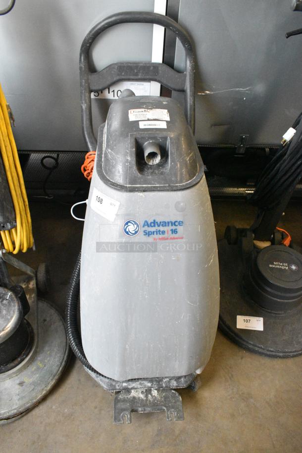 Nilfisk Advance Sprite 16 Floor Cleaner. Tested and Working! - Image 1 of 7