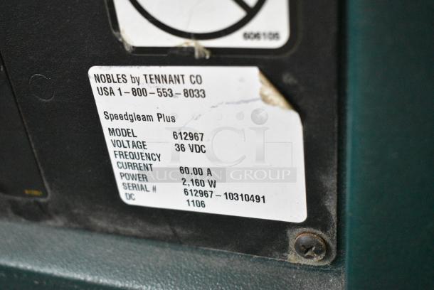 Tennant Nobles 612967 Walk Behind Floor Cleaner. Cannot Test Due To Missing Battery - Image 7 of 8