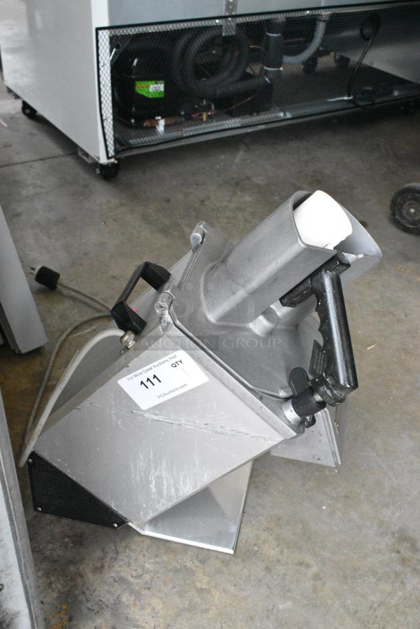 Hobart FP100 Metal Commercial Countertop Food Processor. 120 Volts, 1 Phase. Tested and Working! - Image 2 of 5