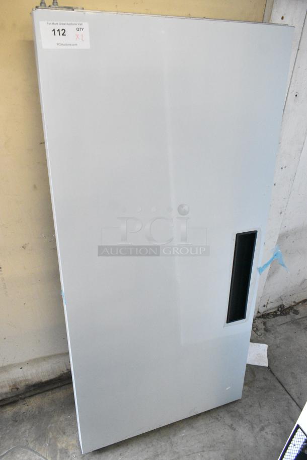 2 KoolMore Stainless Steel Doors. 2 Times Your Bid! - Image 1 of 2
