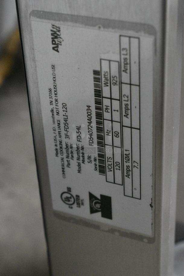 BRAND NEW! APW Wyott FD-54L Metal Commercial Warming Strip. 120 Volts, 1 Phase. - Image 4 of 4
