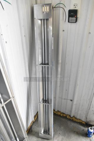 BRAND NEW! APW Wyott FD-54L Metal Commercial Warming Strip. 120 Volts, 1 Phase.