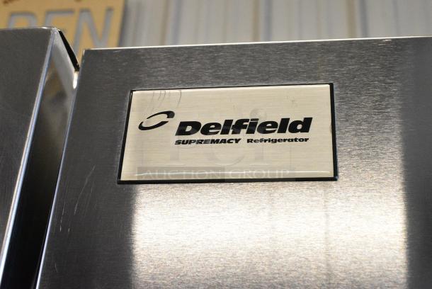 Delfield SRR2-S Stainless Steel Commercial 2 Door Reach In Cooler w/ Racks. 115 Volts, 1 Phase. Tested and Working! - Image 2 of 5