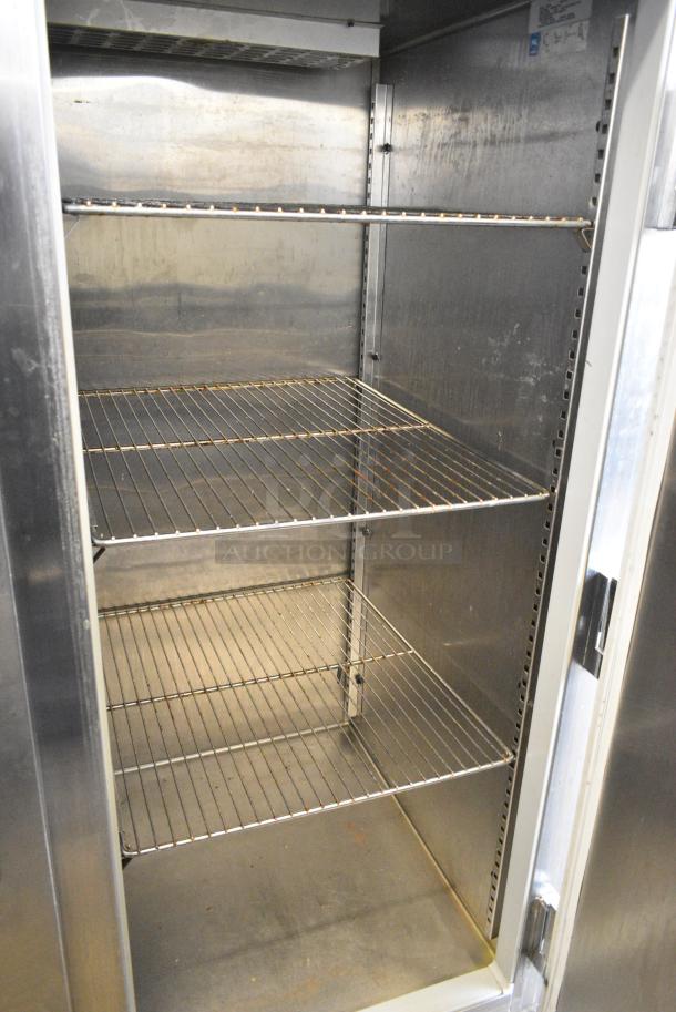 Delfield SRR2-S Stainless Steel Commercial 2 Door Reach In Cooler w/ Racks. 115 Volts, 1 Phase. Tested and Working! - Image 4 of 5