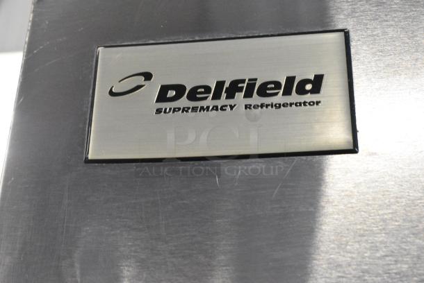 Delfield SRR2-S Stainless Steel Commercial 2 Door Reach In Cooler w/ Racks. 115 Volts, 1 Phase. Tested and Working! - Image 3 of 6