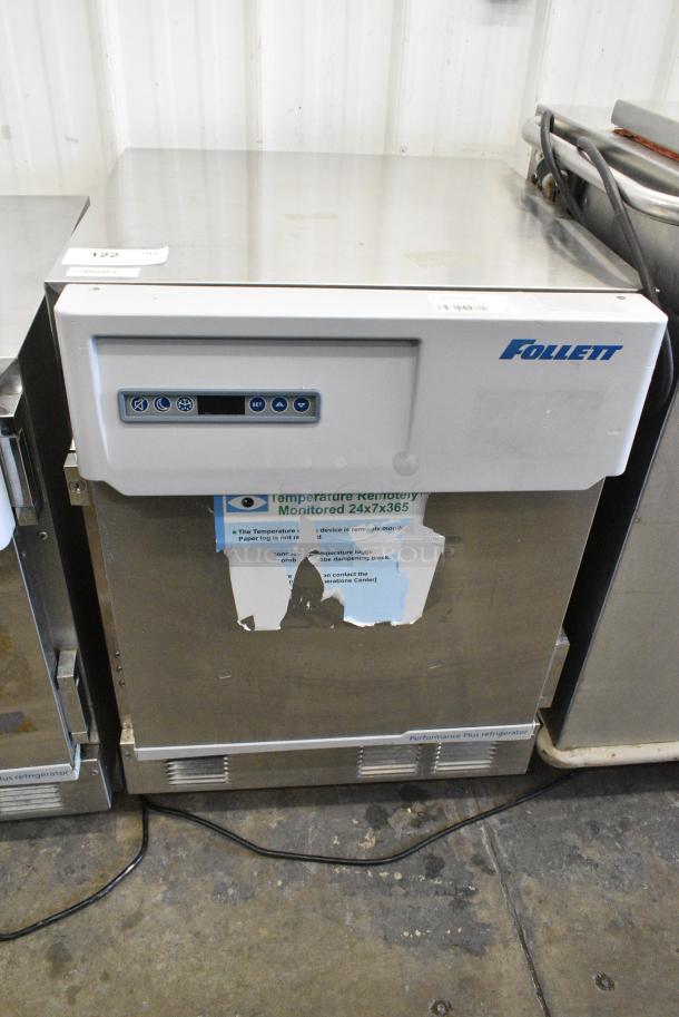 2020 Follett REF5P-OR-00-00 Stainless Steel Commercial Single Door Cooler. 115 Volts, 1 Phase. Tested and Does Not Power On - Image 1 of 4