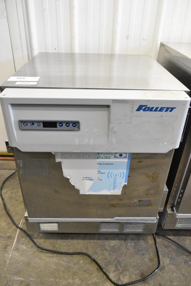 2017 Follett REF4P-00-00 Stainless Steel Commercial Single Door Cooler. 115 Volts, 1 Phase. Tested and Working! - Image 1 of 4