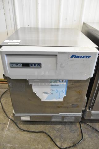 2017 Follett REF4P-00-00 Stainless Steel Commercial Single Door Cooler. 115 Volts, 1 Phase. Tested and Working!