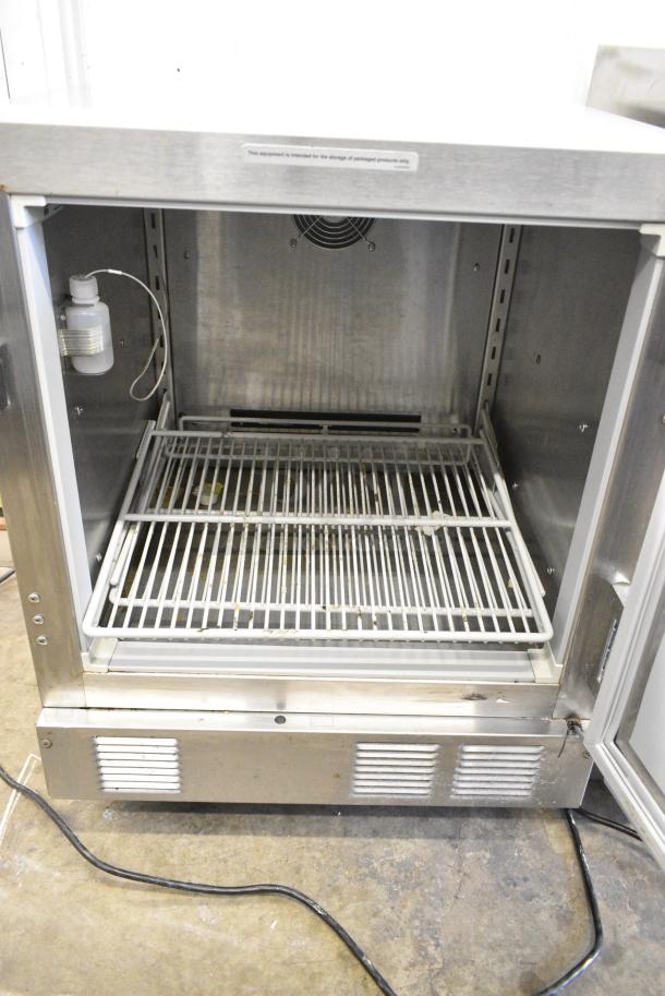 2017 Follett REF4P-00-00 Stainless Steel Commercial Single Door Cooler. 115 Volts, 1 Phase. Tested and Working! - Image 3 of 4