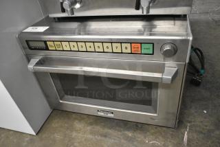 Panasonic Pro II NE-3280 Stainless Steel Commercial Countertop Microwave Oven.