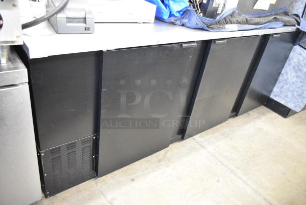 Fagor FBB-95 Metal Commercial 3 Door Back Bar Cooler. 115 Volts, 1 Phase. Tested and Working! - Image 1 of 6
