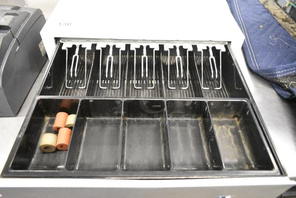 Clover C101 POS w/ Clover D100 Cash Drawer, Clover P100 Receipt Printer, Epson M188B Receipt Printer and 4 Rolls of Receipt Printer Paper - Image 7 of 15