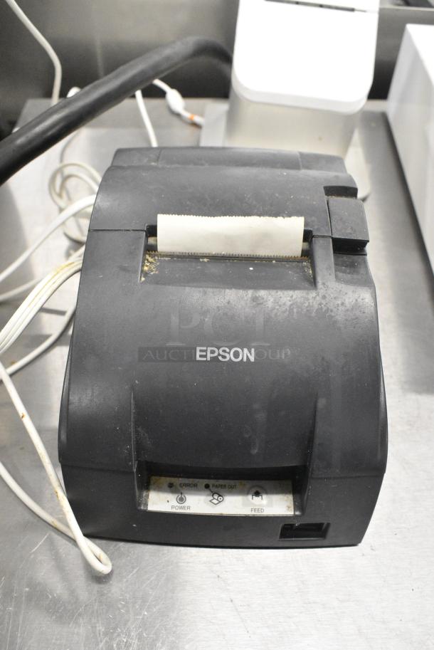 Clover C101 POS w/ Clover D100 Cash Drawer, Clover P100 Receipt Printer, Epson M188B Receipt Printer and 4 Rolls of Receipt Printer Paper - Image 12 of 15