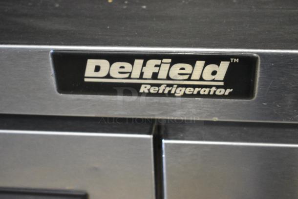 Delfield UC4448N Stainless Steel 2 Door Undercounter Cooler. 115 Volts, 1 Phase. Tested and Working! - Image 2 of 6