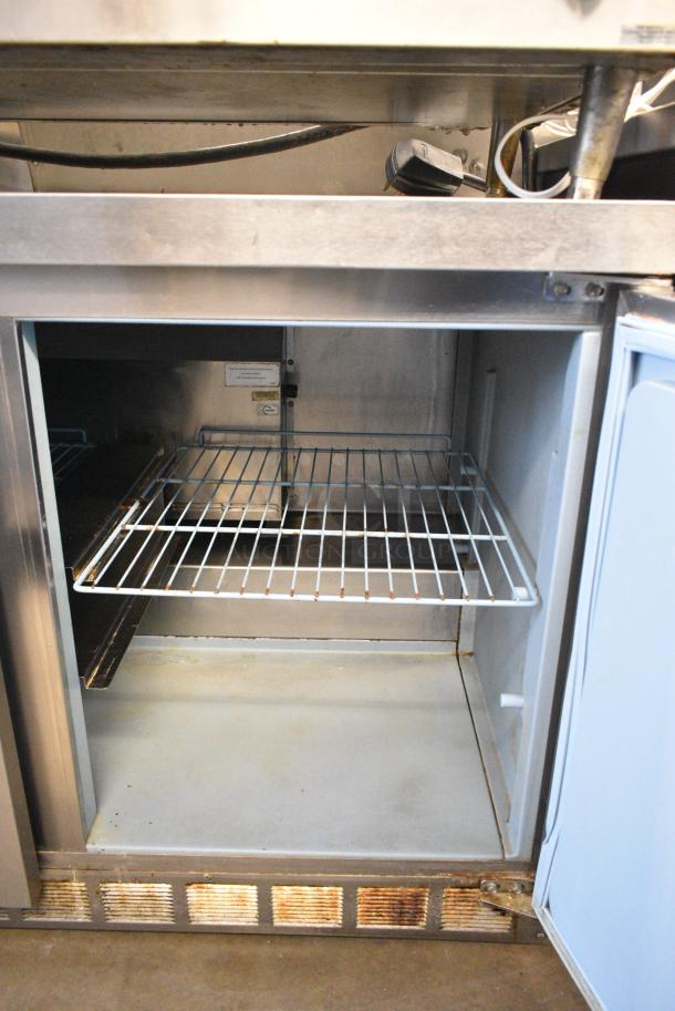 Delfield UC4448N Stainless Steel 2 Door Undercounter Cooler. 115 Volts, 1 Phase. Tested and Working! - Image 3 of 6