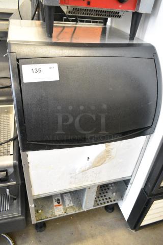 2016 Scotsman HISU090FA Stainless Steel Commercial Self Contained Ice Machine. 115 Volts, 1 Phase.