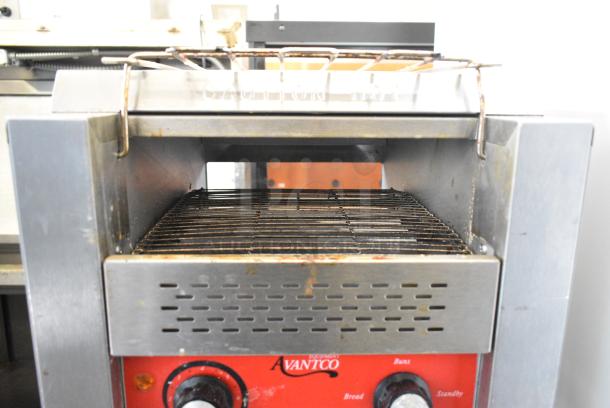 Avantco CTA7001 Stainless Steel Commercial Countertop Conveyor Toaster Oven. 120 Volts, 1 Phase. Tested and Does Not Power On - Image 5 of 7