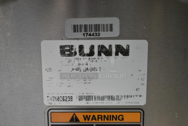 Bunn Stainless Steel Commercial Countertop Coffee Machine w/ Hot Water Dispenser. - Image 4 of 4