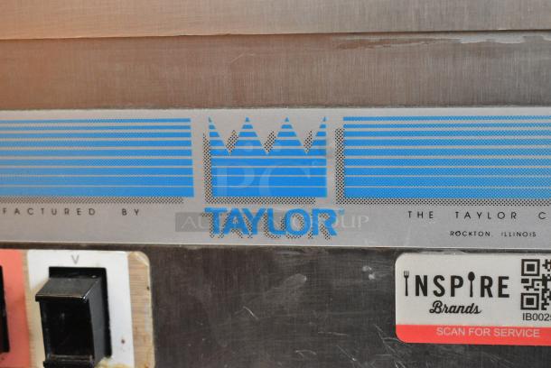 Taylor 60-27 Stainless Steel Commercial Floor Style Water Cooled Single Flavor Soft Serve Ice Cream Machine. 208-230 Volts, 1 Phase. - Image 2 of 7