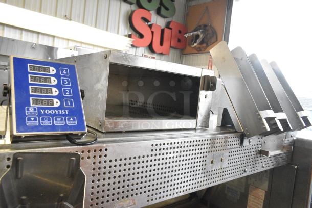 Marshall Air Systems RR5-48.ELT/RT Stainless Steel Commercial Floor Style Dumping Station on Commercial Casters. 208-220 Volts, 1 Phase. - Image 4 of 8