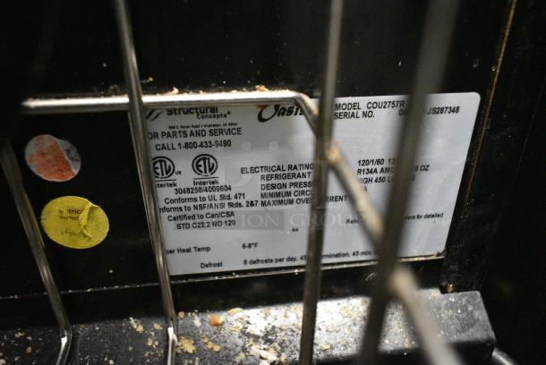 Structural Concepts Oasis COU2757R Stainless Steel Commercial Floor Style Open Grab N Go Merchandiser. 120 Volts, 1 Phase. Tested and Working! - Image 7 of 8