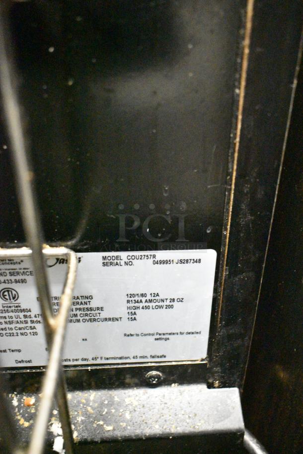 Structural Concepts Oasis COU2757R Stainless Steel Commercial Floor Style Open Grab N Go Merchandiser. 120 Volts, 1 Phase. Tested and Working! - Image 8 of 8
