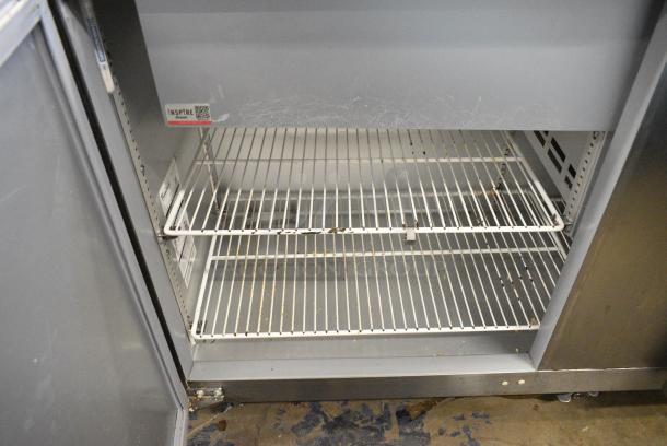 2022 Traulsen UST6024-LR Stainless Steel Commercial 2 Door Undercounter Cooler. 115 Volts, 1 Phase. Tested and Working! - Image 3 of 8