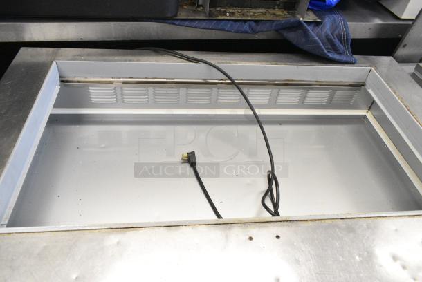 Beverage Air SPE48-18M-ARB Stainless Steel Commercial Prep Table on Commercial Casters. 115 Volts, 1 Phase. Tested and Working! - Image 3 of 7