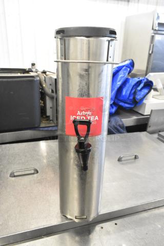 Bunn TDO-N-4.0 Stainless Steel Beverage Holder Dispenser.