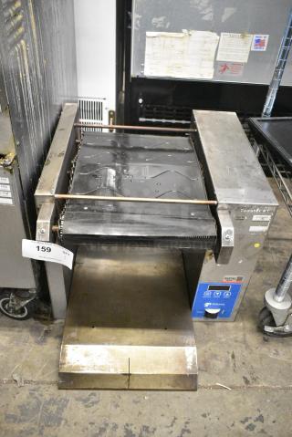 AJ Antunes HCT Stainless Steel Commercial Countertop Horizontal Contact Toaster. 208 Volts, 1 Phase.