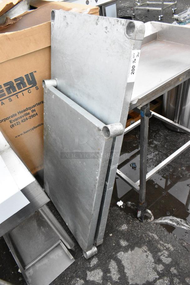 2 BRAND NEW SCRATCH AND DENT! Metal Under Shelves. 2 Times Your Bid! - Image 1 of 3