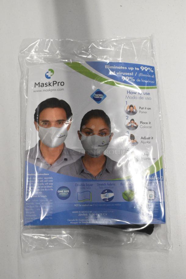 2 BRAND NEW! Boxes of Empacada TG420000007 Black Face Masks. 2 Times Your Bid! - Image 5 of 6