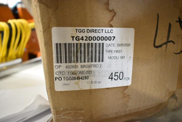 2 BRAND NEW! Boxes of Empacada TG420000007 Black Face Masks. 2 Times Your Bid! - Image 6 of 6