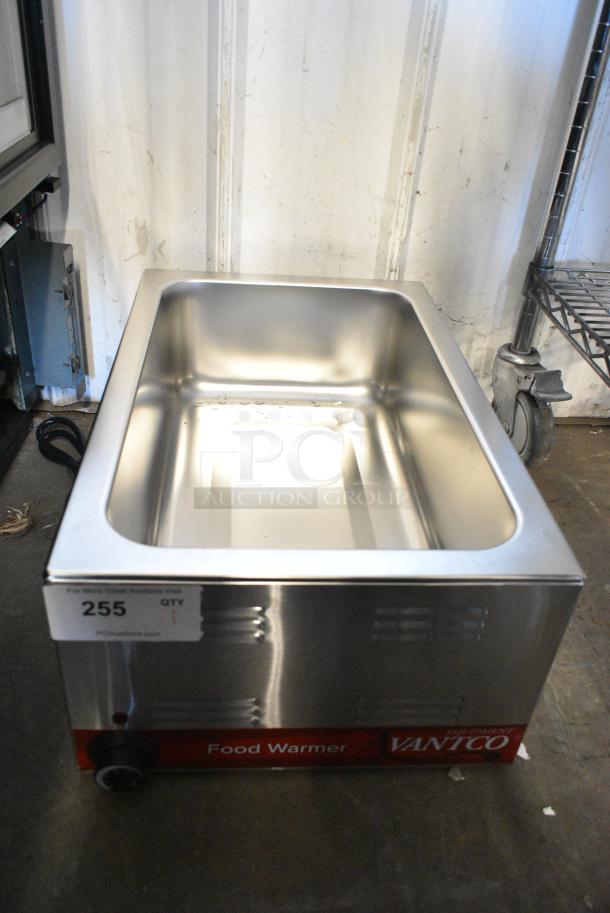 BRAND NEW SCRATCH AND DENT! 2024 Avantco 177W50 Stainless Steel Commercial Countertop Food Warmer. 120 Volts, 1 Phase. - Image 4 of 6