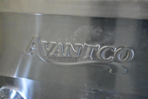 BRAND NEW SCRATCH AND DENT! 2024 Avantco 177F202 Stainless Steel Commercial Countertop Electric Powered 2 Bay Fryer w/ 2 Metal Fry Baskets and 2 Metal Lids. 208/240 Volts, 1 Phase. - Image 3 of 7