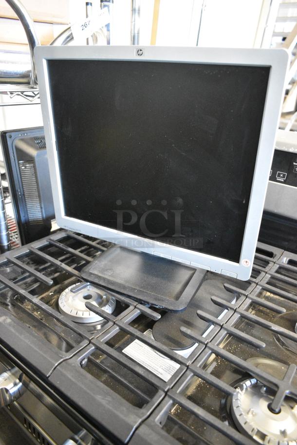 3 Various Computer Monitors Including HP LE1711. 3 Times Your Bid! - Image 2 of 5