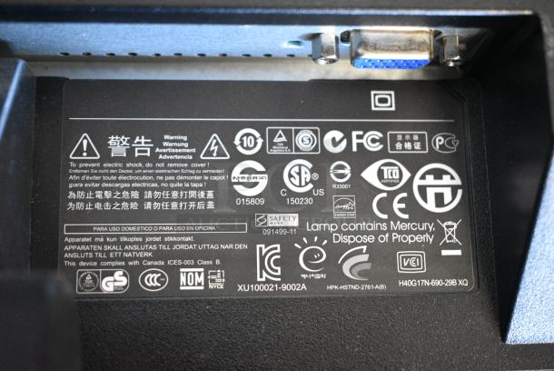 3 Various Computer Monitors Including HP LE1711. 3 Times Your Bid! - Image 5 of 5