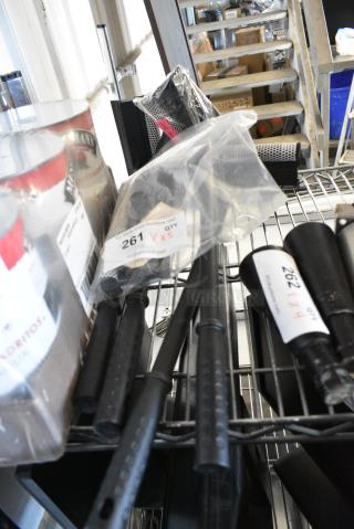 5 BRAND NEW SCRATCH AND DENT! Items Including 697LAV10AUTO Lavex 10" Auto Window Squeegee / Scrubber with 20" Plastic Handle. 5 Times Your Bid!
