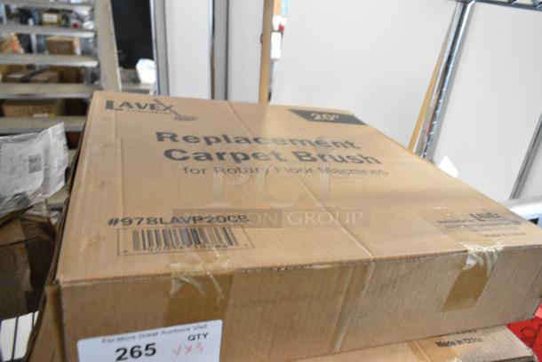 3 BRAND NEW SCRATCH AND DENT! Items Including 978LAVP20CB Lavex Black / Gray Nylon Carpet Scrubbing Brush for 20" Rotary Floor Machines, 978LAVP20PD Lavex Pad Driver for 20" Rotary Floor Machines, 978LAVP20FB Lavex Black Nylon Floor Scrubbing Brush for 20" Rotary Floor Machines. 3 Times Your Bid! - Image 2 of 7