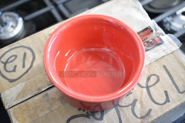 2 BRAND NEW SCRATCH AND DENT! Box of 6 568326 Fiesta® Dinnerware from Steelite International HL568326 Scarlet 8 oz. China Ramekin. 2 Times Your Bid! - Image 3 of 5