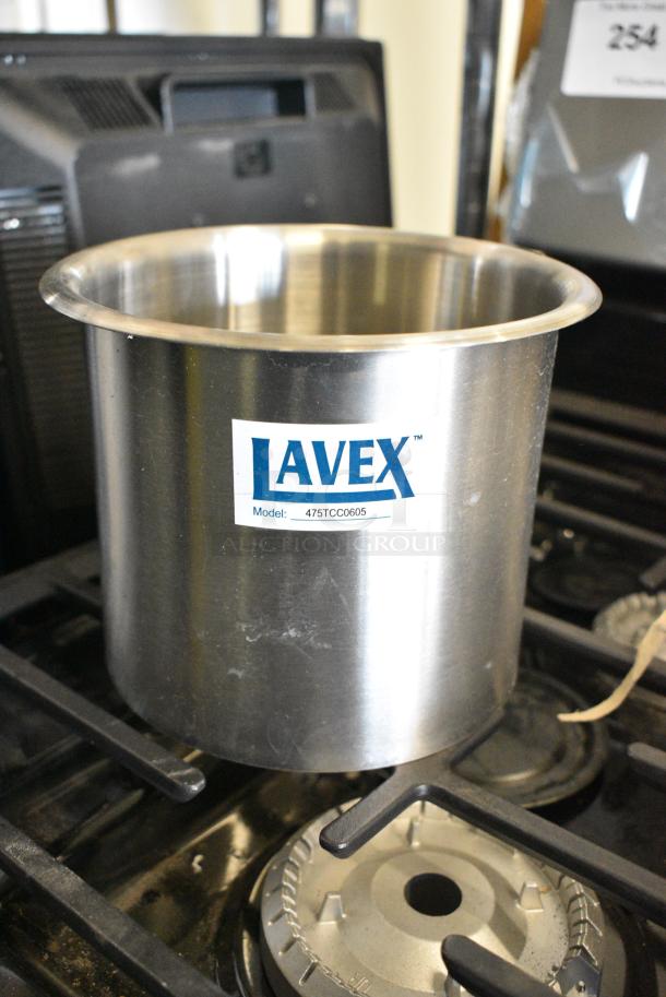 2 BRAND NEW SCRATCH AND DENT! Items Including Lavex 475TCC0605 6 5/8" x 5 1/4" Round Stainless Steel In-Counter Trash Chute with Satin Finish and Box of 4 Legs. 2 Times Your Bid! - Image 6 of 9