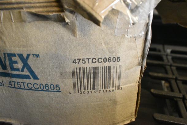 2 BRAND NEW SCRATCH AND DENT! Items Including Lavex 475TCC0605 6 5/8" x 5 1/4" Round Stainless Steel In-Counter Trash Chute with Satin Finish and Box of 4 Legs. 2 Times Your Bid! - Image 9 of 9