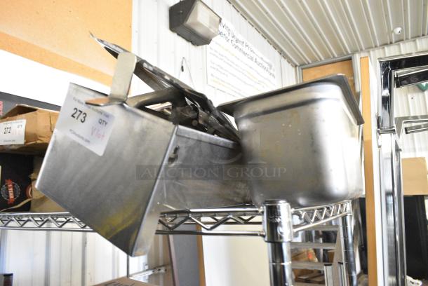 ALL ONE MONEY! Various Lot of Metal Items Including Drop In Bin and Utensils - Image 1 of 8