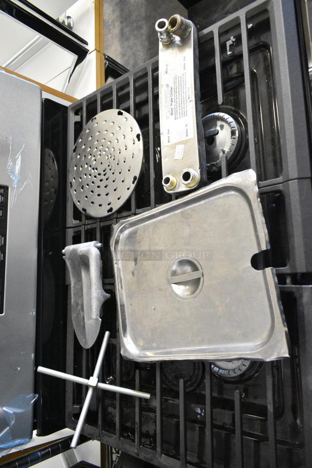 ALL ONE MONEY! Various Lot of Metal Items Including Drop In Bin and Utensils - Image 3 of 8