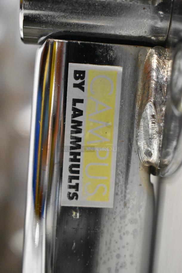 3 Campus by Lammhults White Table on Metal Legs. 3 Times Your Bid! - Image 5 of 5