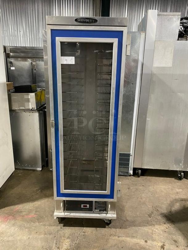Servolift 1500 Series Commercial Insulated Hot Food Warmer/Proofing Cabinet! With Built In Pan Holding Racks! Model: 1500P-73-A3 SN: 01-00-995604! On Casters! - Image 1 of 10