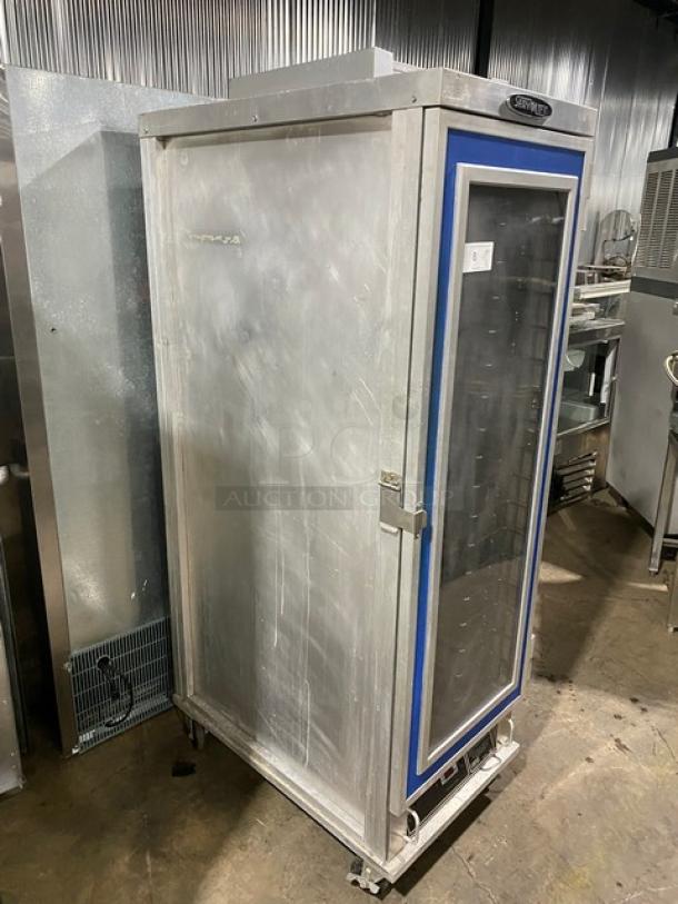Servolift 1500 Series Commercial Insulated Hot Food Warmer/Proofing Cabinet! With Built In Pan Holding Racks! Model: 1500P-73-A3 SN: 01-00-995604! On Casters! - Image 2 of 10